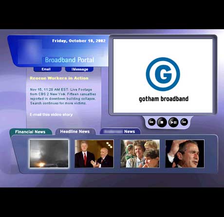 Gotham Broadband product prototype
